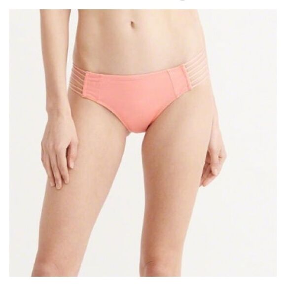 Strappy Cheeky Bikini Bottom A&F Large - Picture 1 of 6